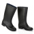 英玛仕（ENGMARSS）劳保雨鞋高筒防滑耐磨雨靴防水雨鞋 黑色 42码