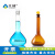 江玻容量瓶实验室A级可过检透明棕色高硼硅玻璃具塞定量瓶细颈梨形瓶10ML-1L 容量瓶透明50ml  1个(A级可过检)