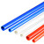 适用pvc25穿线管 PVC管阻燃冷弯电工套管穿线管电线管 红色 蓝色 16红色(一根3米)