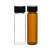 工百利  透明玻璃螺口瓶 实验室留样品瓶 试剂瓶 储存菌种瓶 种子小玻璃瓶 20ml透明100只（27*57mm） 