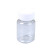 30毫升塑料瓶透明大口分装瓶pet塑料瓶液体样品瓶带盖加厚小瓶子 80毫升大口透明100个