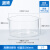 玻璃结晶皿实验室高硼硅加厚玻璃皿透明玻璃蒸发皿平底具嘴型可耐高温酸碱玻璃培养皿蒸发皿90 125 1 玻璃结晶皿180mm1400ml1个