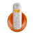 摩托罗拉( Motorola) 数字无绳电话机无线座机子母机一拖一办公 免提 来电显示(C601橙色一拖一子母机)