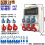 工业箱电源检修箱户外移动三级配电箱塑料工地防水航空箱 012(ABS_IP67)