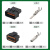 巴也 汽车连接器插件2.2系列 ABS传感器插头 12芯公母1套 BY-DJ71210Y-2.2-11/21