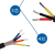 特软硅胶线2/3/4芯耐高温护套电源电缆线0.3/0.5/1/1.5/2.5/4平方 YGCP4*2.5