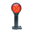 FL4830双面方位灯磁力吸附红色铁路电力信号灯可伸缩警示灯GAD103 双色定制短款
