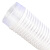 鹿色PVC工业吸尘管软管32-250干打磨开料雕刻机木工白色风管 长度规格表请看详情页