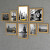 衬雪现代客厅照片墙装饰免打孔相框墙卧室创意相片组合新款挂墙黑白风 黑白搭配 7寸4个 5寸4个+画芯8001