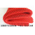 防滑地垫PVC塑料地毯大面积卫生间浴室S型厕所厨房镂空防水防滑垫 红色H型耐磨 12米宽*3米长[55mm特厚]