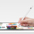 久宇 手写笔适用三星平板电容笔Galaxy Tab S8/S7 Plus高精度细头笔尖A8签字笔画图 【冰雪白】三系统多用触控笔 三星Tab A 2019款安卓平板电脑