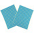 海斯迪克 HKW-259 彩色不干胶圆点标签贴纸 圆形铜版色标分类记号贴纸 10mm蓝色（2475贴）