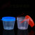 一次性尿杯 40ml塑料一次性尿杯 带盖采样杯样品杯痰杯 化验大便杯60标本杯盒JYH 120ml尿杯(螺旋盖)50只一包