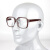 澳颜莱定制适用于电焊眼镜焊工专用防打眼护目二保焊透明烧强光墨镜护眼 白架镜片