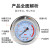 轴向带边耐震压力表油压表YN100ZT防震液压16/25/40mpa气压水压表 真空表-0.1-0.3mpa M20*1.5