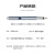 Pelikan百利金P40钢笔Pura普拉系列商务签字墨水笔 蓝色-原装礼盒 M尖(约0.7mm)