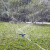 自动浇花淋草坪三叉软管灌溉地插360度旋转洒水器三脚架底座喷头 D3.插杆0.6米含8米小管4分外牙