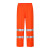 稳斯坦 分体式环卫反光雨衣雨裤 XL/175荧光橙300D套装 路政救洁施工地防汛1103 WF006