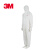 3M 白色带帽连体防护服 4510L（1件）