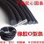 丁青橡胶O型条胶条黑色密封耐耐酸碱腐蚀耐油圆条减震圆形橡胶绳 高质量圆形5.5mm10米价