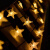 贝工 LED太阳能星星灯串 暖色 8档闪烁模式 户外满天星装饰氛围彩灯串 7米50灯