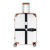 旅游行李箱十字打包带加长捆绑带托运包加固带旅行箱绑带用品 黑色十字带锁