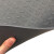 爱柯部落 单层经济型警示防滑地垫 防滑垫 PVC抗疲劳脚垫 黑色 0.9×3m×9mm 可定制