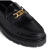 思琳（CELINE） 618女士TRIOMPHE饰链MARGARET莫卡辛鞋 black 35 EU