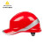 代尔塔(Deltaplus) ABS材质带荧光条反光条 工地工程绝缘安全帽电工防撞耐高温102018 红色