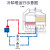 冷却塔冷水塔工业凉水塔冷却水塔大小高温型玻璃钢圆10吨降温 冷却塔10T高温 加厚玻璃钢