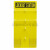 BRADY贝迪 20锁挂板 挂锁板由黄色亚克力板制成 挂牌架由透明聚碳酸制成 51194 20锁挂板（配有贝迪1.9cm钢制挂）