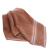 京京毛巾（Lotusun） 纯棉毛巾 缎档面巾擦脸巾礼品毛巾 32*70cm 70g 棕色