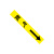 安赛瑞 箭头流向标识 反光膜150×400mm 黄底黑字 氮气文字 定制款 9Z01146