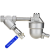 储气罐自动排水器SA6D不锈钢空压机气泵放水阀排水排污阀零气损耗 不锈钢排水器+前置过滤器+10CM管