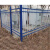 德威狮 锌钢护栏铁艺栏杆小区学校围栏农村栅栏户外隔离 加厚1.2米高2横梁1米（颜色备注）单位：米