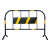 佑工信 铁马护栏商场排队围栏交通安全道路围挡 1米高*1.5米长（白红3.5公斤重） 单位：个