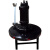 潜水曝气机离心增氧泵缺氧厌氧生化池污水处理器设备 QXB 0.75-32-480-220V