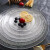 透明玻璃盘子水果盘家用甜品糕点碟子创意点心盘平盘大餐厅糖果盘KTV饭店大号玻璃圆型平盘套装 6寸直径15cm(6支)