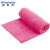 稳斯坦 多用途清洁毛巾 30×60cm 粉色（10条）擦玻璃搞卫生厨房地板洗车毛巾 酒店物业清洁抹布 WL-041