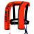 雅恪尚 便携式救生衣全自动充气式救生衣 钓鱼气胀式船用手动充气救生衣 (橙色手动款)