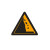 交通标志牌三角乡村道路警示牌左右急弯村庄慢让三叉路指示牌反光 上陡坡70三角厚度1.2mm
