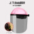 首盾（SHOUDUN）透明面罩 PC护脸罩粉色可旋转 防飞溅防油