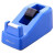 得力（deli）胶带座811小号胶带切割器塑料打包机胶带宽度 ≤18mm蓝色5个装