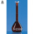 BRAND普兰德棕色容量瓶，硼Boro 3.3A级 DE-M 带PP塞子及USP证书 50ml【货号：37485】 【2个/盒】NS 12/21