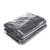 金诗洛 KSL130 (250只)加厚黑色垃圾袋(平口80*100cm) 工业型商用办公专用回收塑料袋