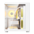 EVESKY 棱镜MINI海景房机箱全景无立柱海景房机箱（双面钢化玻璃/左右分区/240水冷/7风扇位/M-ATX主板） 棱镜MINI白色+5个暮光ARGB风扇