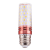 LED彩色灯泡e27大螺口粉光紫光蓝色三色变光玉米灯用装饰节能灯 7瓦粉光 其它 9瓦粉光 其它