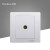 汉顿个性创意插座面板北欧C3面板工装家装墙壁电源插座 白色86十孔插座 