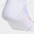 阿迪达斯 （adidas）男女款运动短袜防汗舒适网眼透气低帮隐形跑步袜跟腱保护2双装 White【白色】 L(44码脚以上)