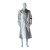 美康（meikang）MKP-12 防火大衣 铝箔隔热大衣 耐1000度高温保护工作服 冶金隔热服 衣长1.3m 银白